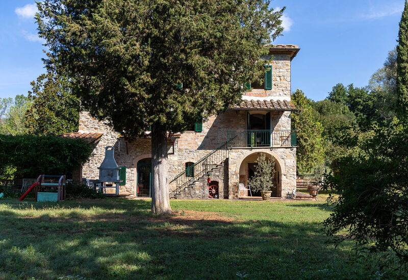 Mulino di Carpineto with Pool Gaiole in Chianti: Garten