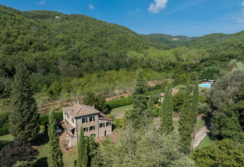 Mulino di Carpineto with Pool Gaiole in Chianti: Ansichten, Frühling, Herbst, Sommer