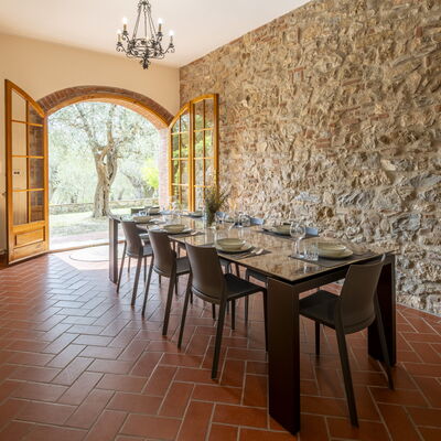 Casale le Lupe Apartments - Unterkunft:&nbsp;Lupe Apt - Piano Terra: Frühling, Herbst, Küche, Sommer, Wohnzimmer