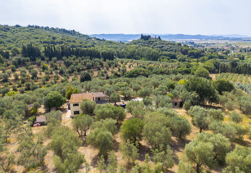 Casale le Lupe Apartments: Autunno, Estate, Primavera, Vista Panoramica