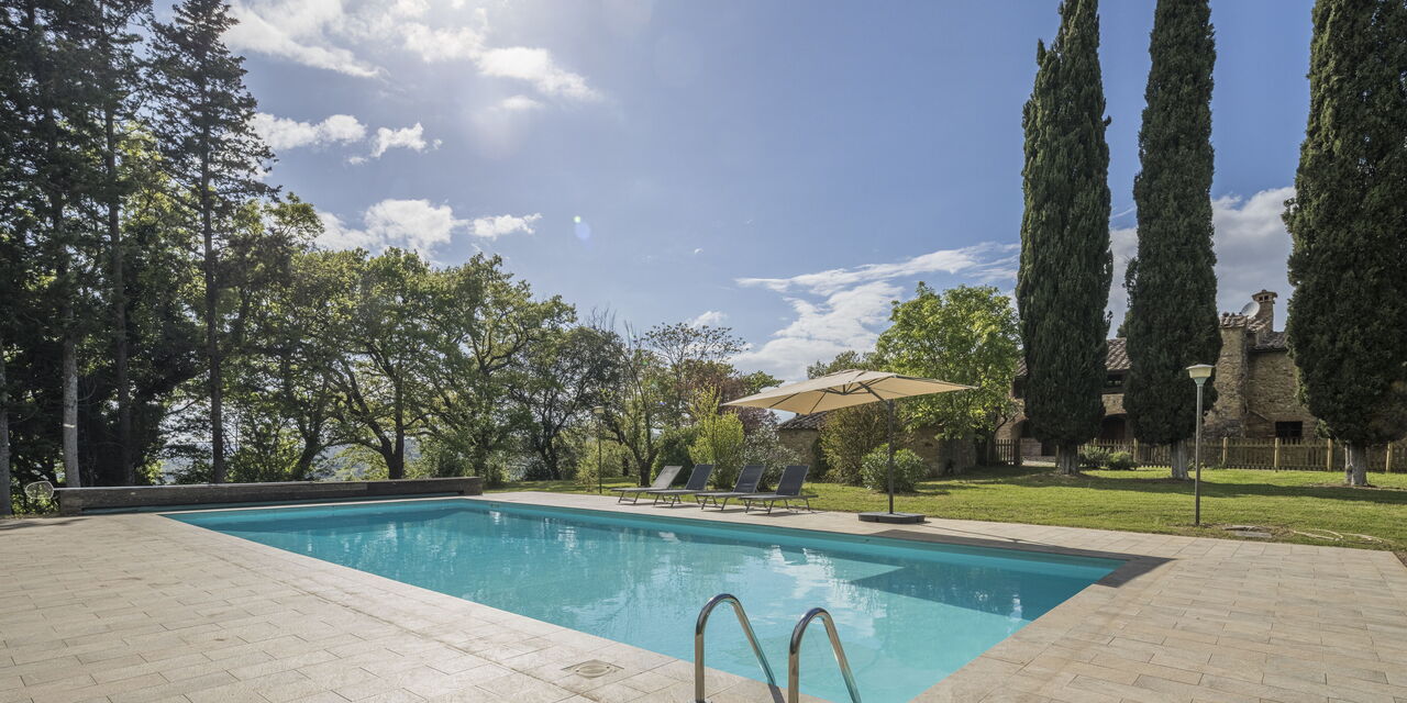 Casa Clara Pool, Casole Elsa, Monti: Frühling, Herbst, Schwimmbad, Sommer