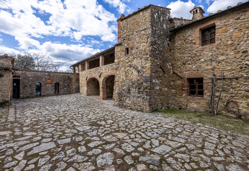 Casa Clara Pool, Casole Elsa, Monti: Autunno, Entrata Principale, Estate, Primavera