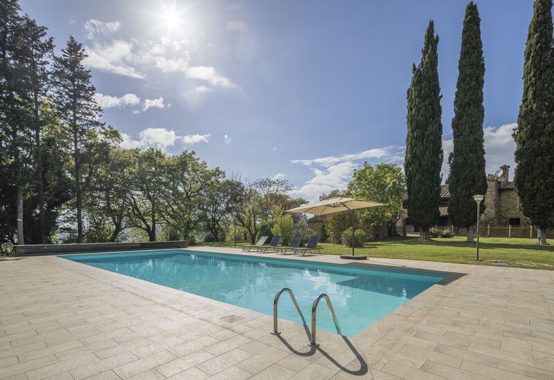 Casa Clara Pool, Casole Elsa, Monti: Autunno, Estate, Piscina, Primavera