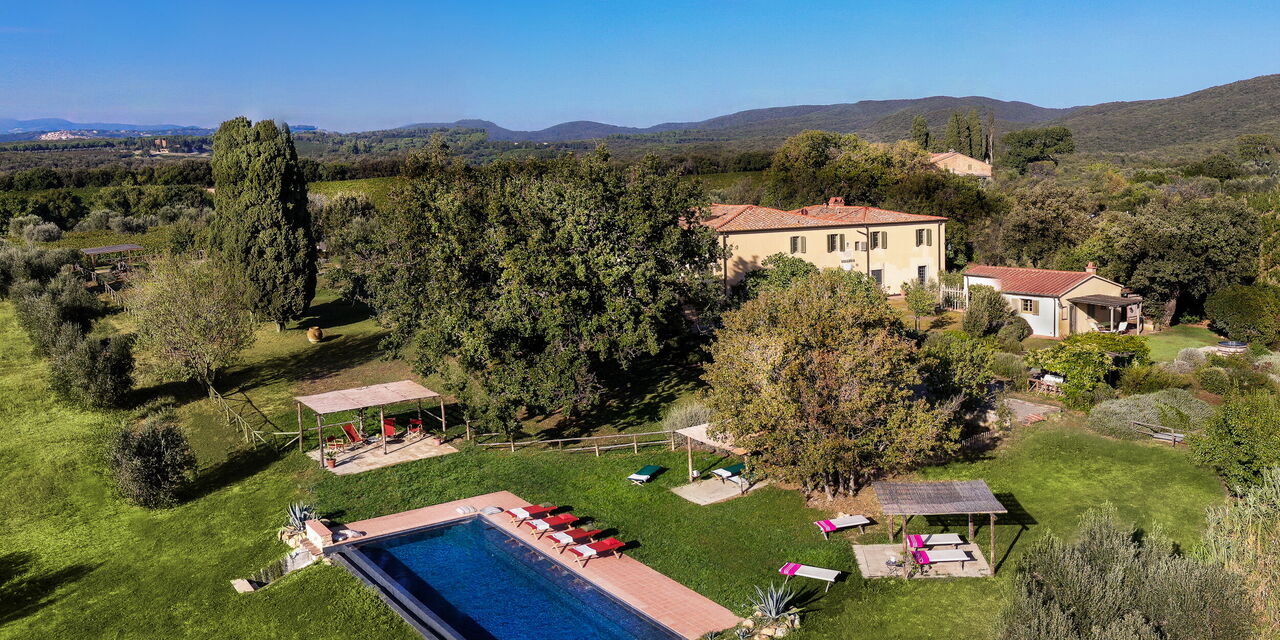 Villa Bellaria, Private Pool, Bolgheri: Autunno, Estate, Piscina, Primavera