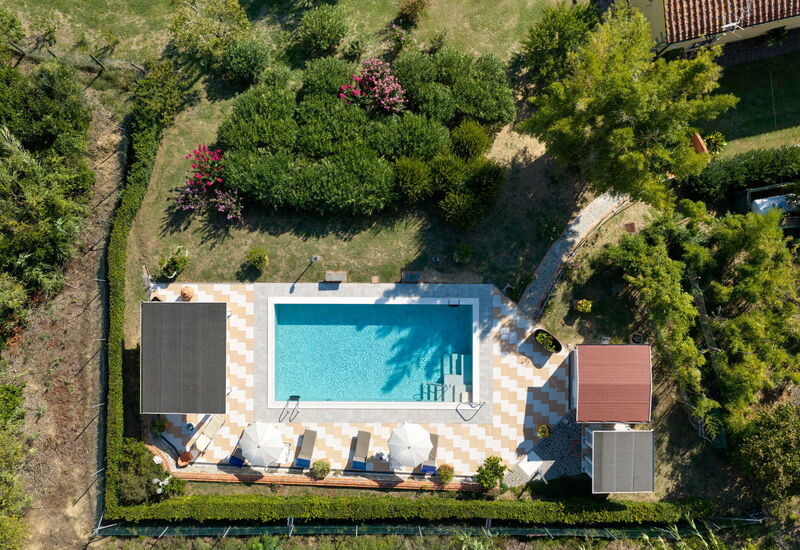 Al Melo: Außen, Garten, Schwimmbad, Sommer