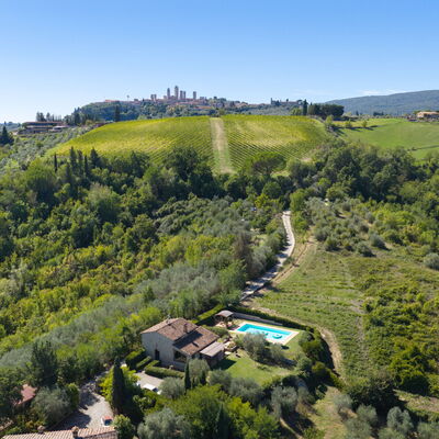 Villa Alba: Building Exterior, Outdoor, Pool, Scenic View