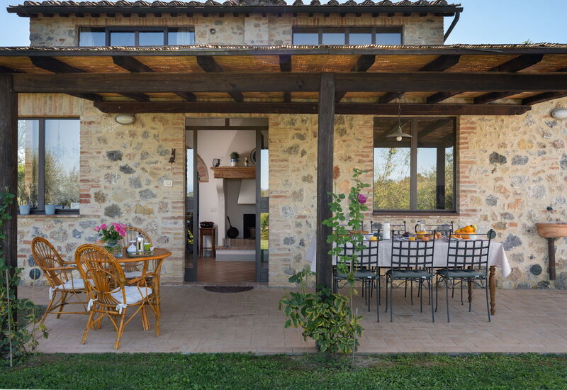 Villa Alba: Außen, Ausstattung, Balkon / Terrasse / Patio, Draussen, Garten