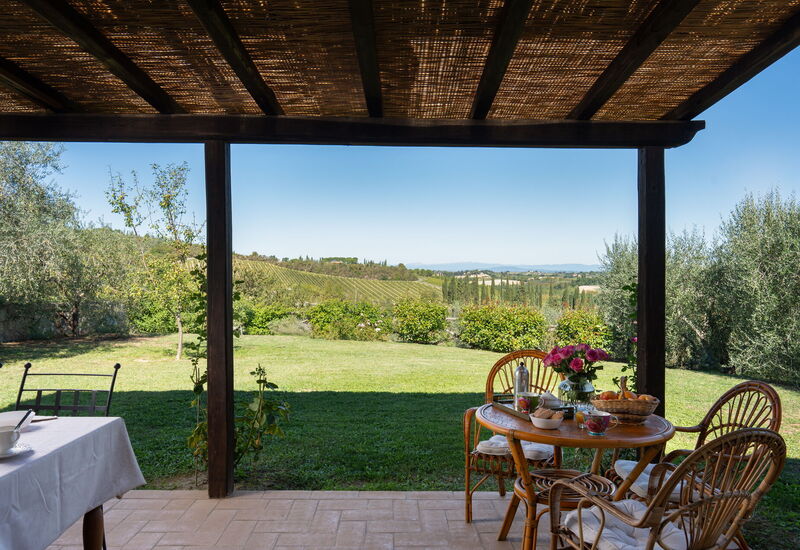 Villa Alba: Ausstattung, Balkon / Terrasse / Patio, Draussen, Garten