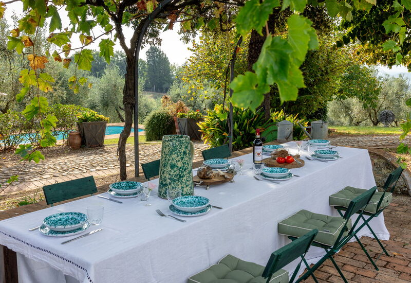 Podere Selva: Frühling, Garten, Herbst, Sommer