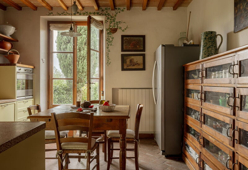 Podere Selva: Frühling, Herbst, Küche, Sommer