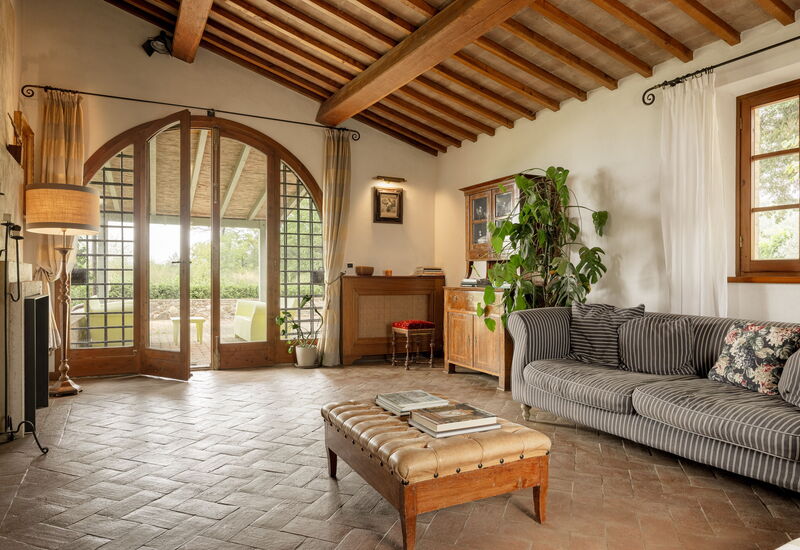 Podere Selva: Frühling, Herbst, Sommer, Wohnzimmer