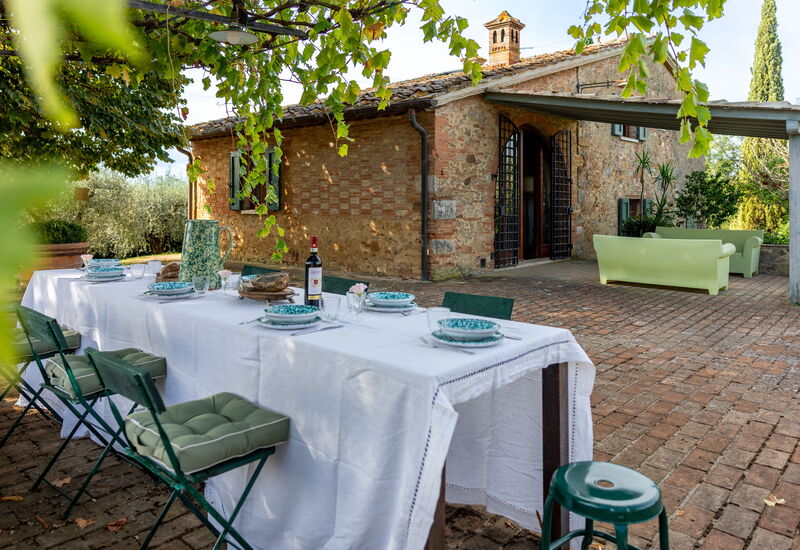 Podere Selva: Frühling, Garten, Herbst, Sommer