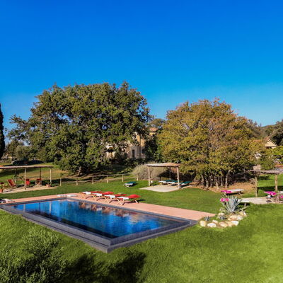 Villa Monte, Bolgheri: Autumn, Garden, Pool, Spring, Summer