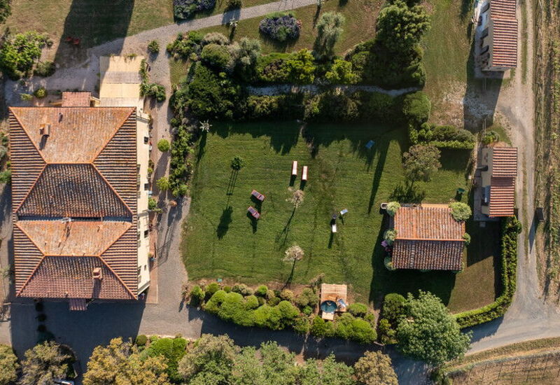 Villa Monte, Bolgheri: Autumn, Garden, Spring, Summer