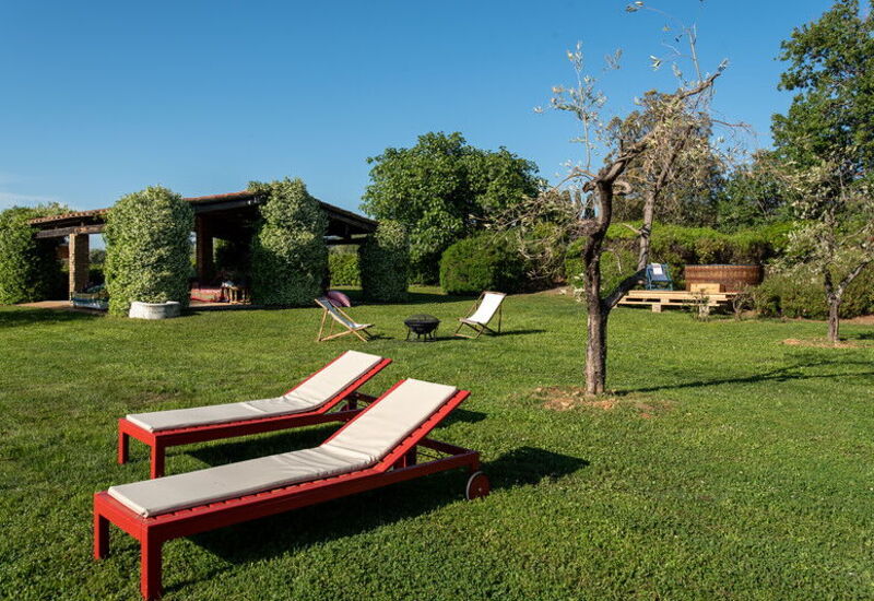 Villa Monte, Bolgheri: Autumn, Garden, Spring, Summer
