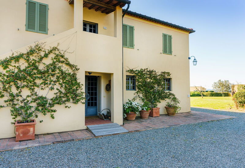 Villa Monte, Bolgheri: Autumn, Garden, Main Entrance, Spring, Summer