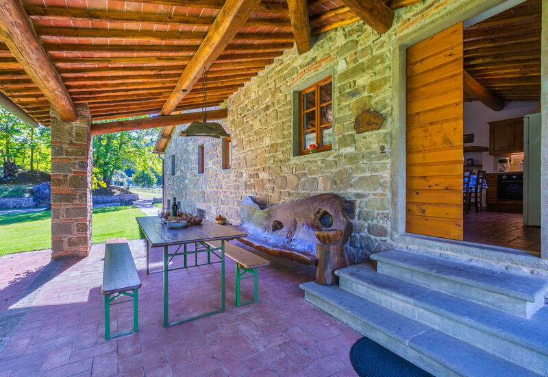Casale Il Poggio: Activities, Autumn, Balcony / Terrace / Patio, Building Exterior, Main Entrance, Outdoor, Spring, Summer
