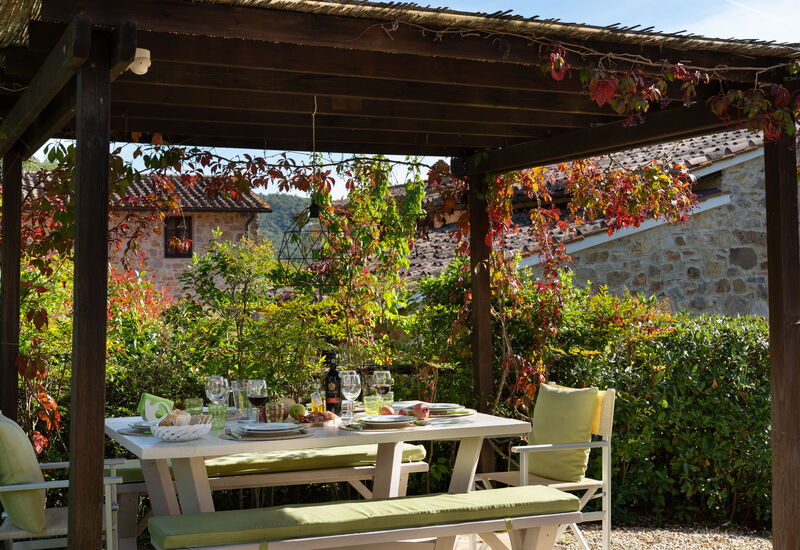 Borgo le Mura: all'aperto, Attività, Autunno, Balcone / Terrazza / Patio, Estate, Esterni, Primavera