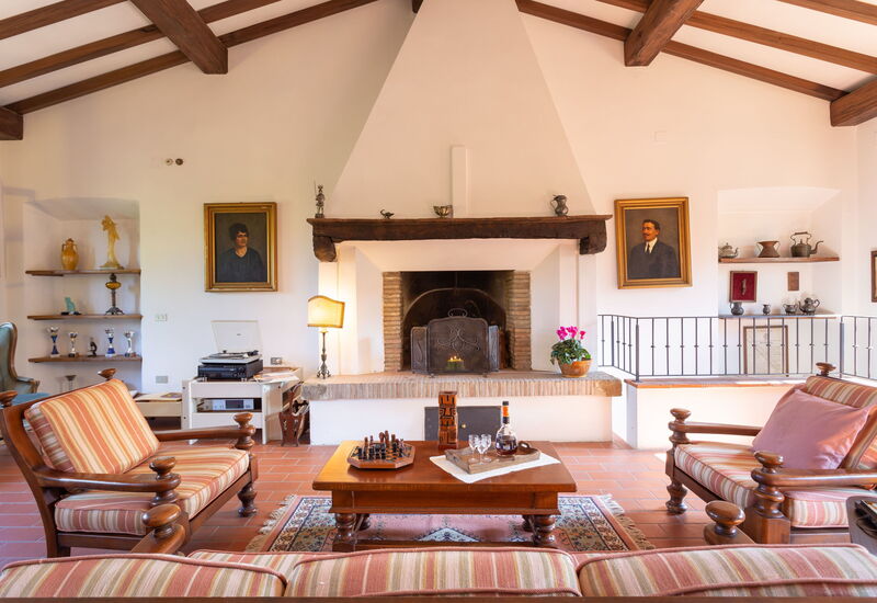 Podere Le Capannucce: Living Room