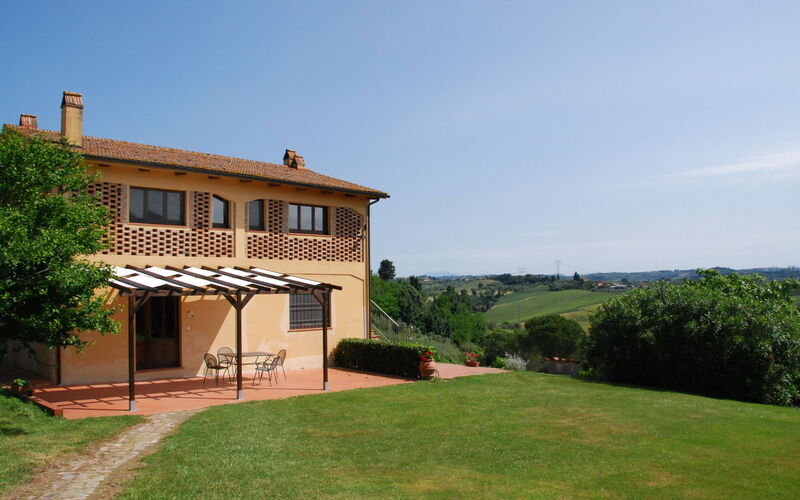 Agriturismo Cabbiavoli - Unterkunft:&nbsp;Fienile Giallo - Melo: agriturismo-cabbiavoli-chianti-multiproperty-fienile-giallo-melo-external