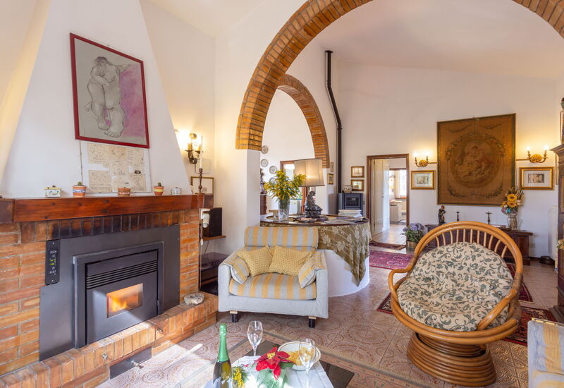 Villa Campiglia: Living Room