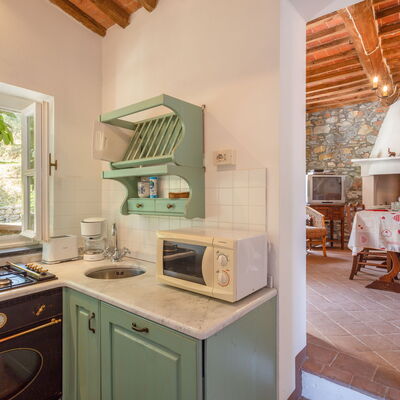 Villa Dante - Unterkunft:&nbsp;Dante 3: Küche, Wohnzimmer