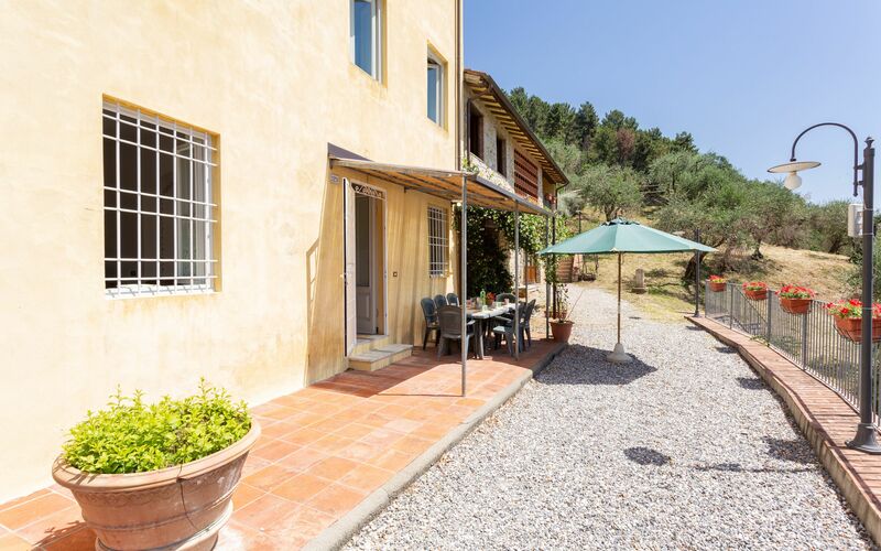 Villa Dante - Unterkunft:&nbsp;Dante 1: Balkon / Terrasse / Patio