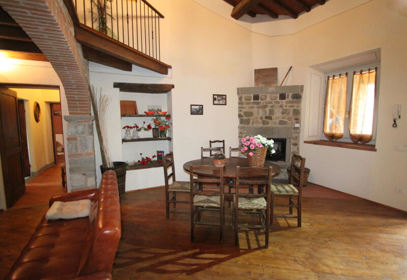 Casale Labbia: Living Room