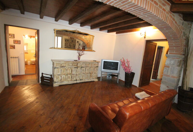 Casale Labbia: Living Room