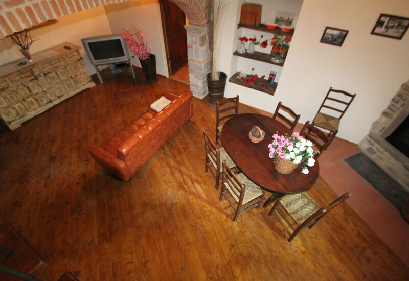 Casale Labbia: Living Room