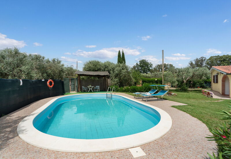 Villa i Cipressi: Building Exterior, Garden, Main Entrance, Outdoor, Pool, Summer