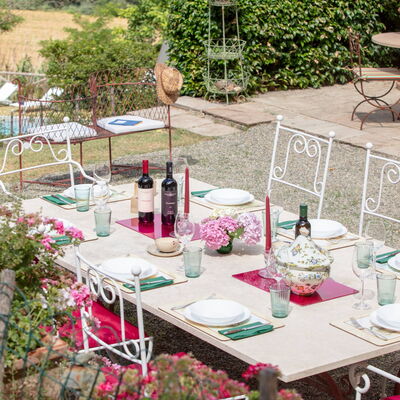 Villa Bacco: Außen, Balkon / Terrasse / Patio, Draussen