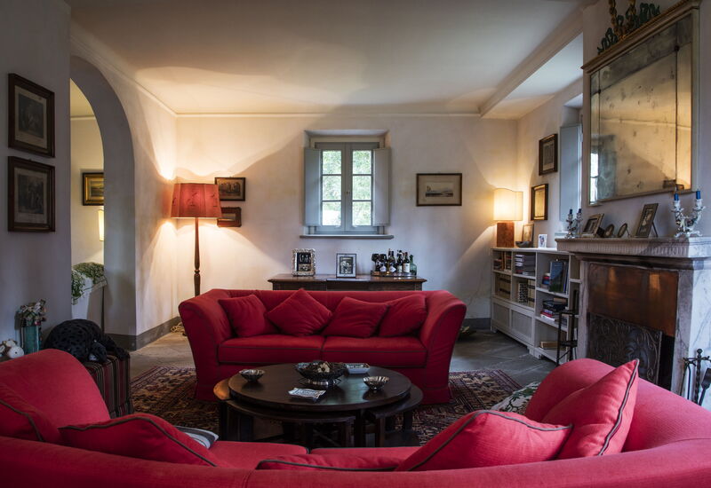 Villa Bacco: Living Room