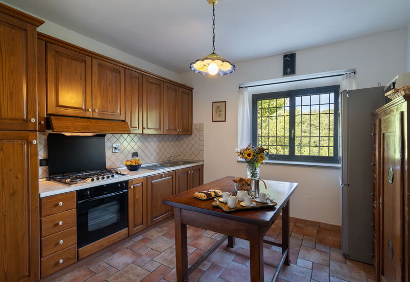 Podere Schignano: Kitchen