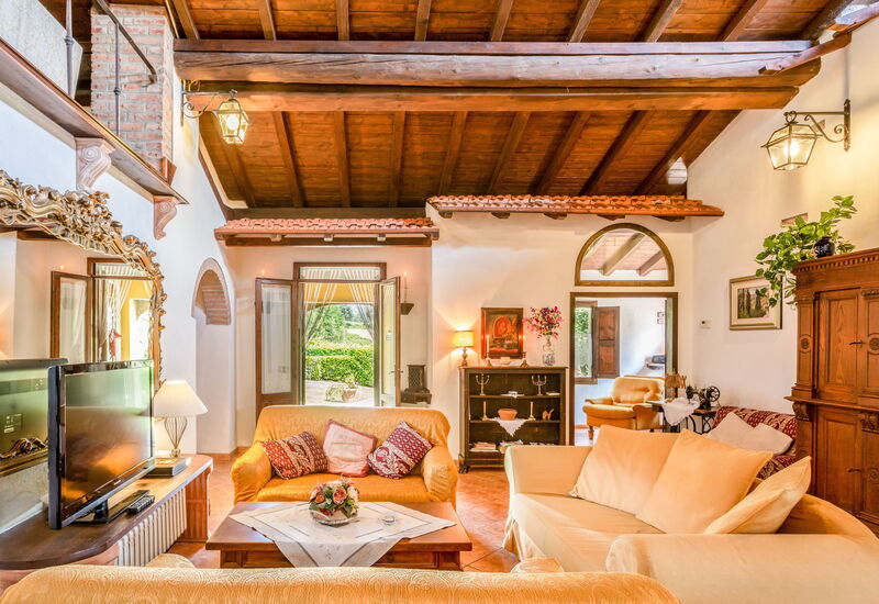 I Pioppi: Living Room