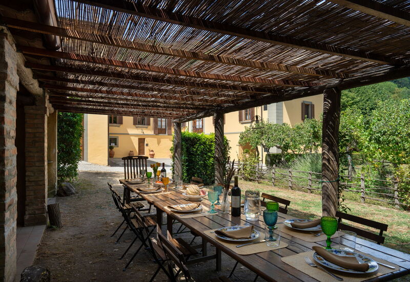 Villa Il Poggiolo: Außen, Balkon / Terrasse / Patio