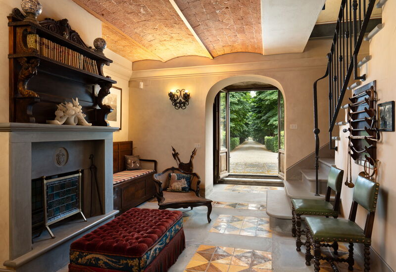 Villa Il Poggiolo: Anderer Raum, Haupteingang