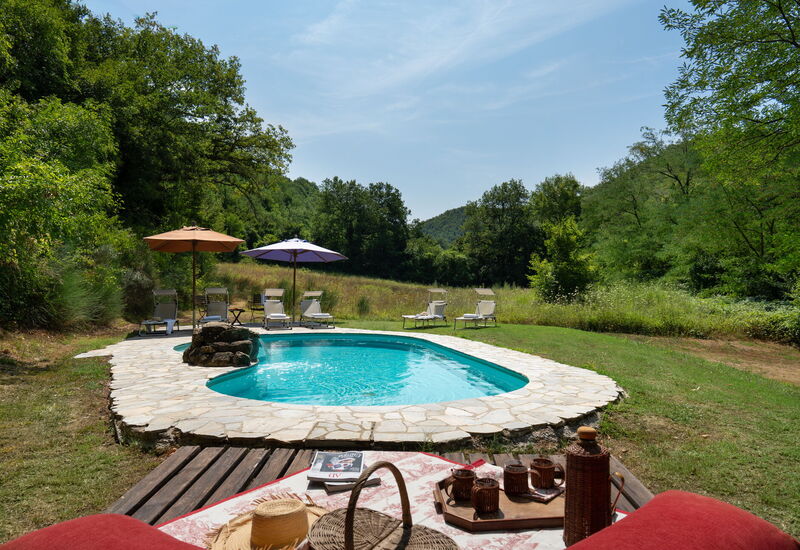 Villa Il Poggiolo: Außen, Schwimmbad