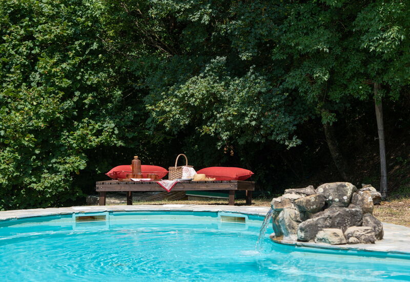 Villa Il Poggiolo: Außen, Schwimmbad