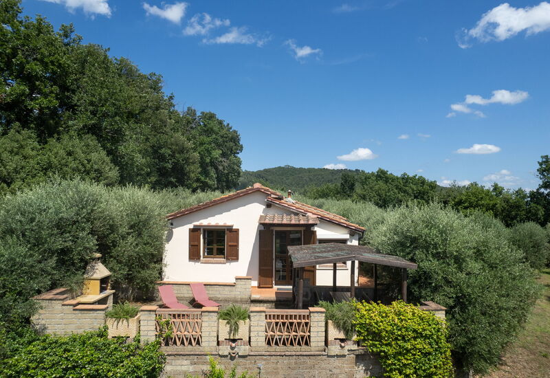 Villa Melatina: Autumn, Balcony / Terrace / Patio, Building Exterior, Main Entrance, Spring, Summer