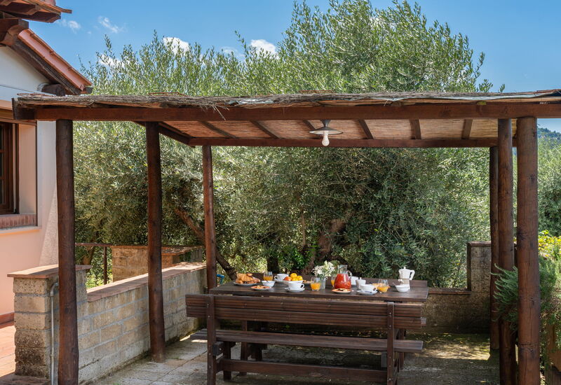 Villa Melatina: Autumn, Balcony / Terrace / Patio, Building Exterior, Main Entrance, Spring, Summer