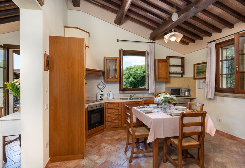 Villa Melatina: Autumn, Kitchen, Main Entrance, Spring, Summer