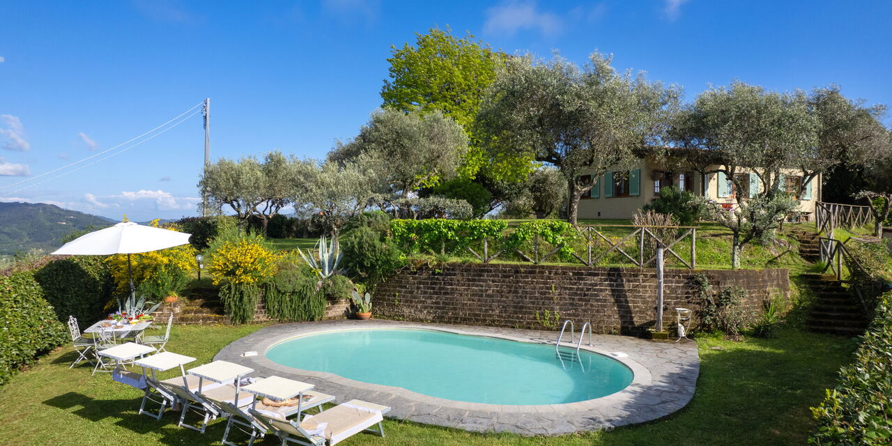 Villa La Piana: Außen, Draussen, Garten, Schwimmbad