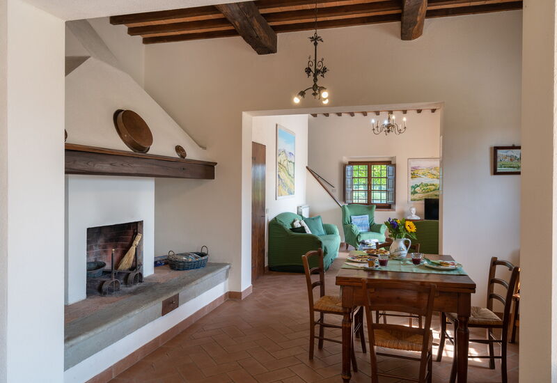 Podere Collina: Living Room