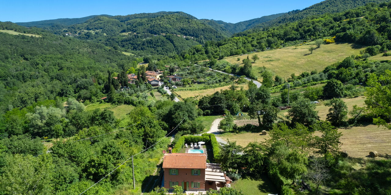 La Casetta: all'aperto, Esterni, Giardino, Piscina, Vista Panoramica