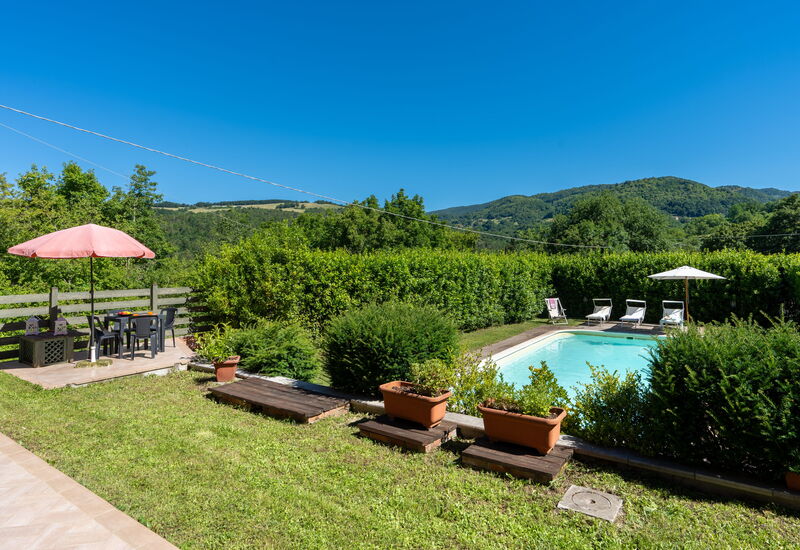 La Casetta: Building Exterior, Garden, Pool, Scenic View
