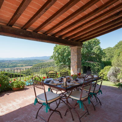 Vista San Lorenzo: Balkon / Terrasse / Patio