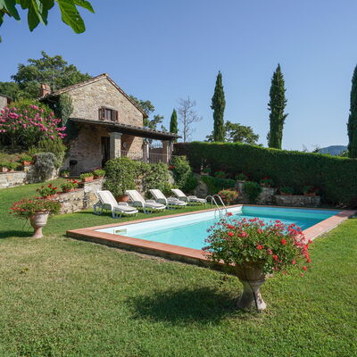 Vista San Lorenzo: Außen, Schwimmbad