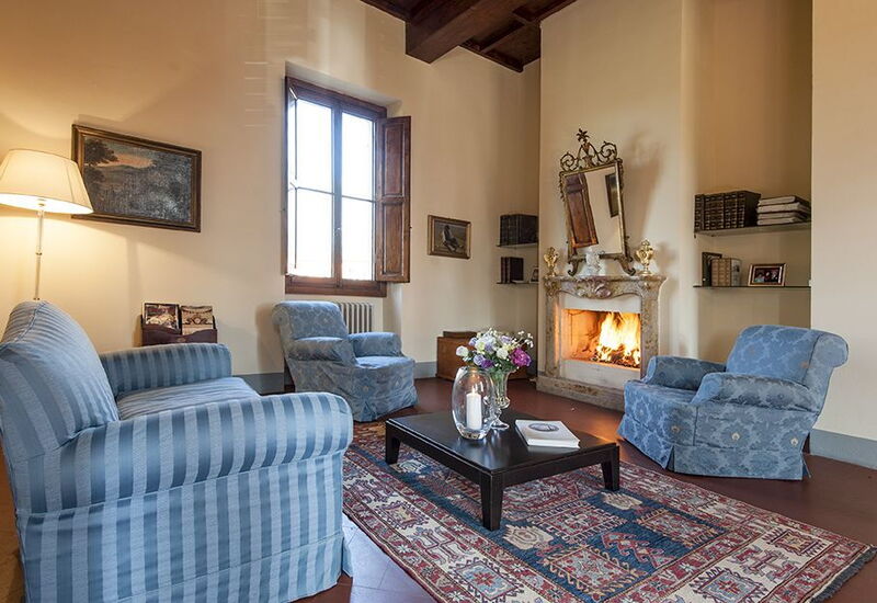 Villa Di Casole: Living Room