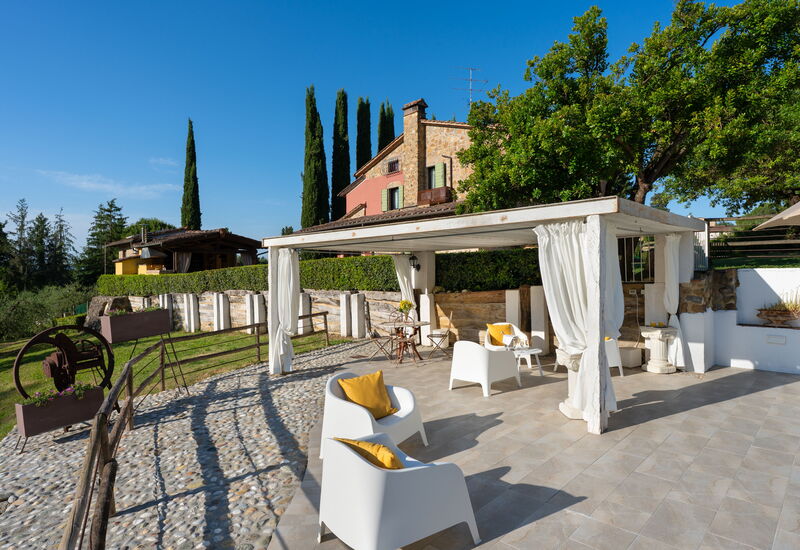 Villa Tramonto: Autumn, Balcony / Terrace / Patio, Spring, Summer